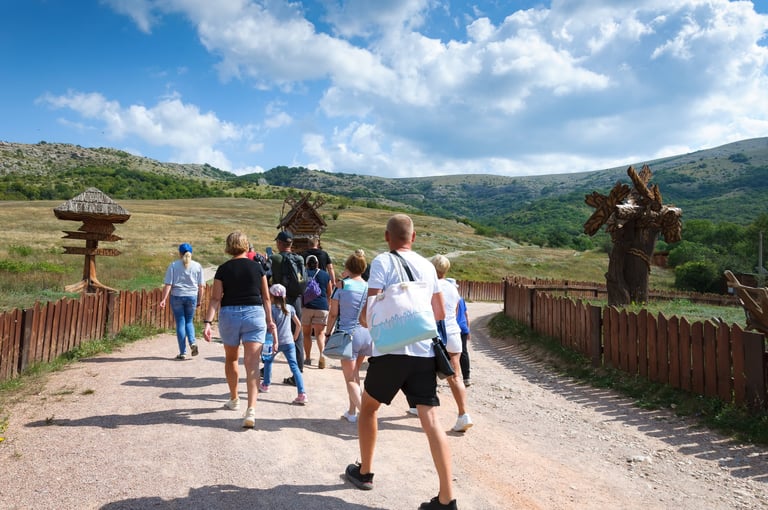 Hiking group Ukraine